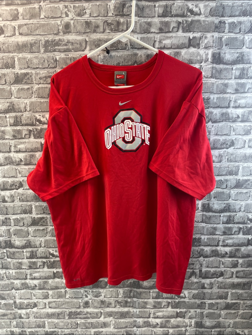 Nike Red Ohio State 
Graphic Short Sleeve Tee‎